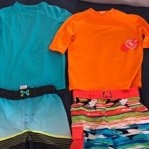 Boys Wonder Nation swim sets size 6/7